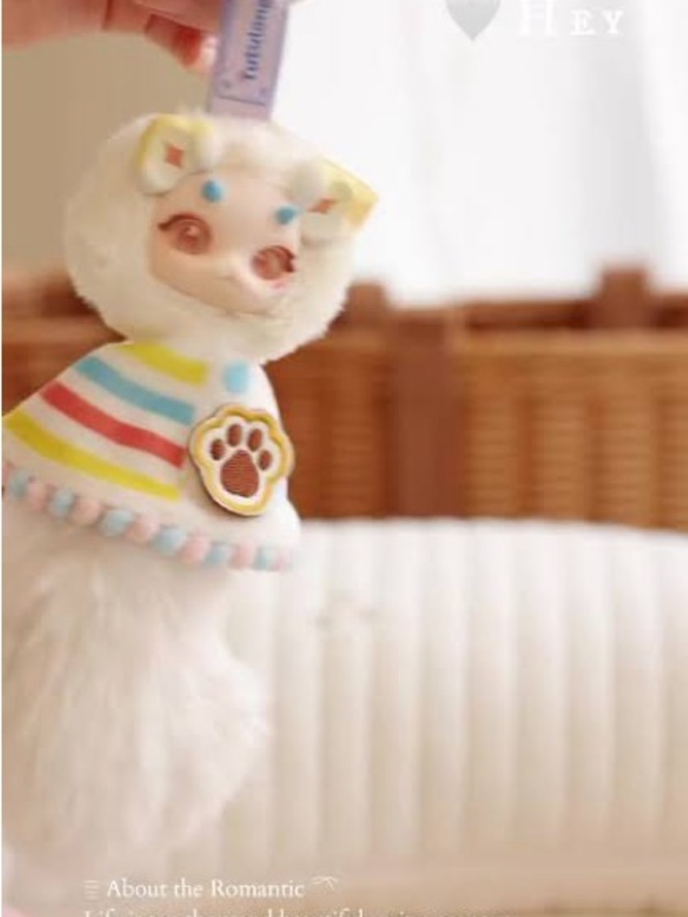 Tutulong cat wish series plush pendant